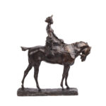 Bronze Equestrian Figure Amazone after Paul Troubetzkoy
