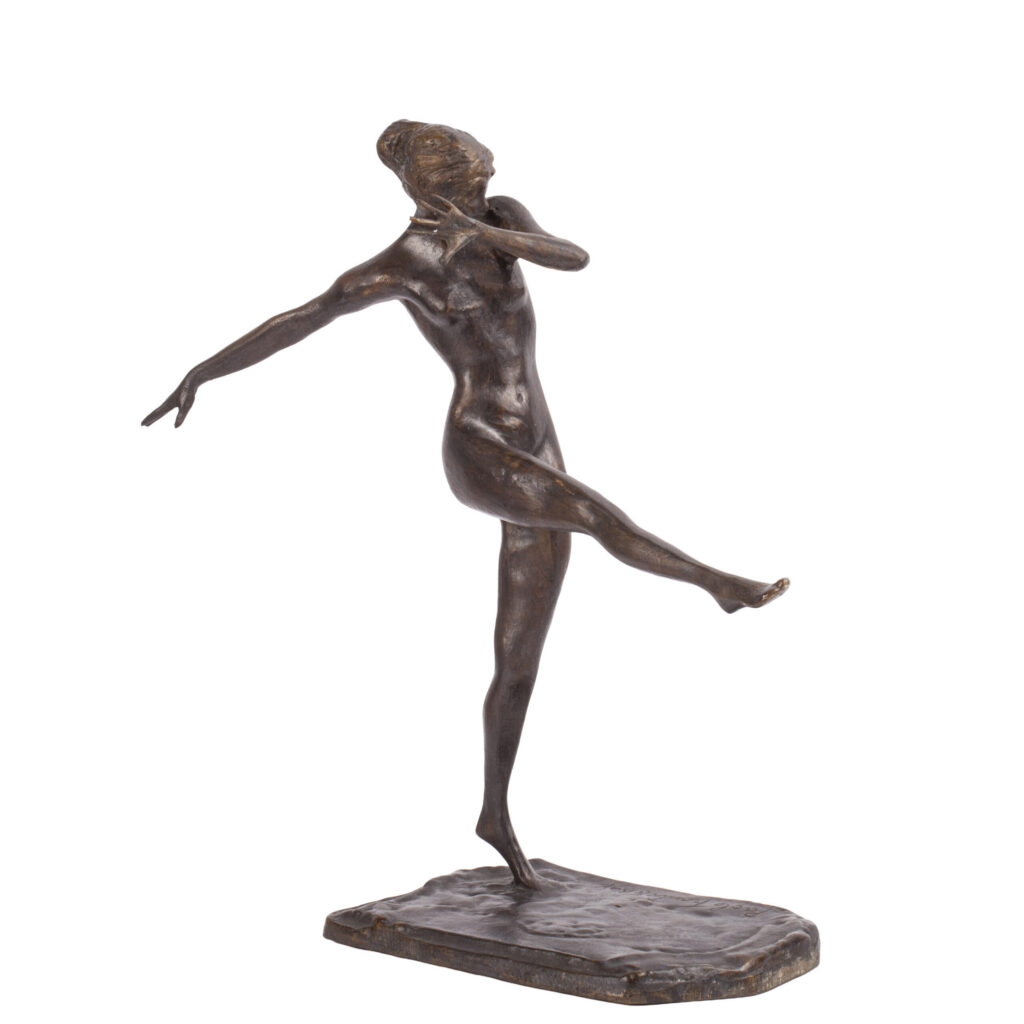 Bronze Sculpture “Ballerina” after a Model by Paul Troubetzkoy