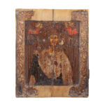 Icon of the Holy Martyr Paraskeva with Silver Riza, Balkans, 17th–18th Century - view 6
