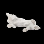 Allach Porcelain Long-Haired Dachshund, Model No. 75, after Ottmar Obermaier, late 1930s - view 5