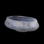 Daum Nancy Art Nouveau Opalescent Glass Bowl with Honeysuckle, circa 1900 - view 5