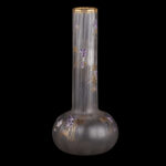 Legras Art Nouveau Glass Vase with Enamelled Violets, France, circa 1900 - view 4
